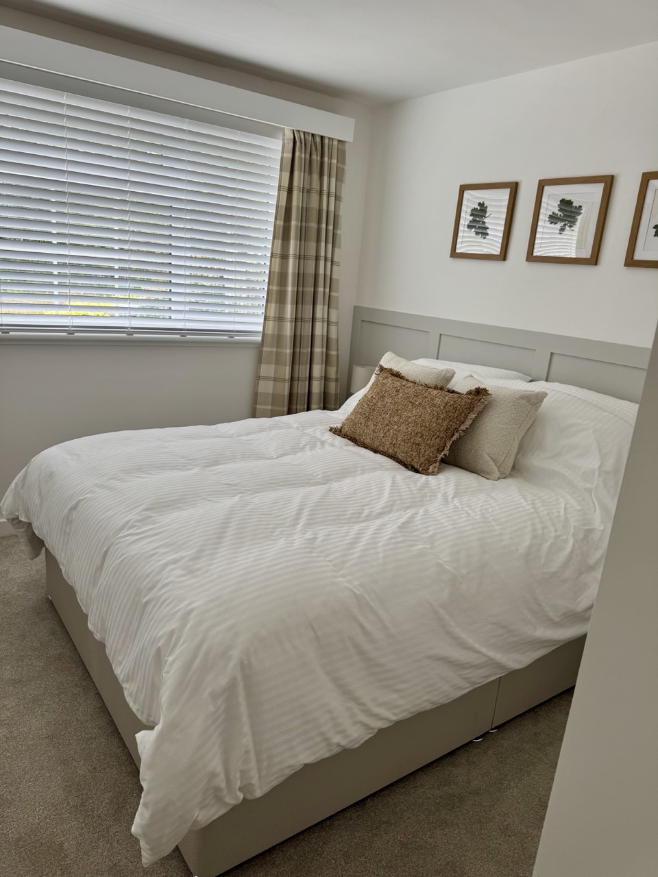Oak Nook king-size bedroom — your retreat near Baddow Park House